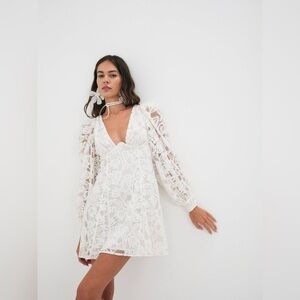 FOR LOVE AND LEMONS MAUREEN MINI DRESS
